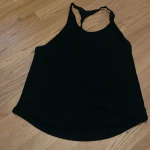 Vs sport racer back tank. Drops a little lower in the back. Black size small.